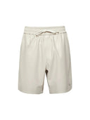 AMIRI Vegan Leather Shorts Beige one-kickz