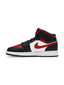 Air Jordan 1 Mid Black Fire Red GS one-kickz