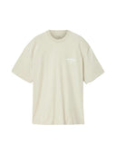 AllSaints Dreamer Short Sleeve Oversized Graphic T-Shirt Powdered Green one-kickz