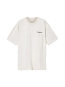 Allsaints Hallis Oversized Graphic T-shirt Dusk White one-kickz