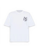 Allsaints Mixtape Crewneck Short Sleeve White/Black T-shirt one-kickz