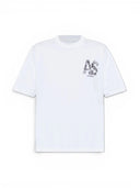 Allsaints Mixtape Crewneck Short Sleeve White/Black T-shirt one-kickz