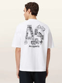 Allsaints Mixtape Crewneck Short Sleeve White/Black T-shirt one-kickz