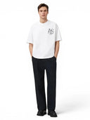 Allsaints Mixtape Crewneck Short Sleeve White/Black T-shirt one-kickz