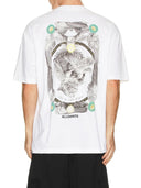 Allsaints Mysteries Oversized Graphic White T-shirt one-kickz