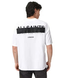Allsaints Redact Oversized Embroidered Logo T-Shirt one-kickz