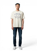 Amiri Arts District Tee In Cream Vanilla Ice one-kickz