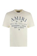 Amiri Arts District Tee In Cream Vanilla Ice