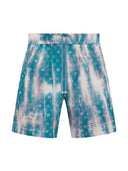 Amiri Bleached Paisley Ma Silk Short ´Aqua´ one-kickz