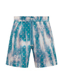 Amiri Bleached Paisley Ma Silk Short ´Aqua´ one-kickz