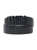 Amiri Core Enamel Belt Black one-kickz
