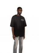 Amiri Crystal Chateau Script Os Tee