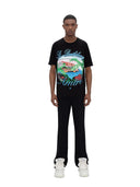 Amiri Eden Rock Airbrush Black T-Shirt one-kickz