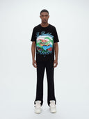 Amiri Eden Rock Airbrush Black T-Shirt one-kickz