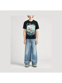 Amiri Eden Rock Airbrush Black T-Shirt