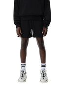 Amiri Embroidered Logo Short Black On Black one-kickz