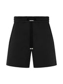 Amiri Embroidered Logo Short Black On Black one-kickz