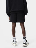 Amiri Embroidered Logo Short Black On Black
