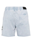 Amiri Filigree Sweatshort Ashley Blue one-kickz