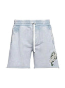 Amiri Filigree Sweatshort Ashley Blue one-kickz