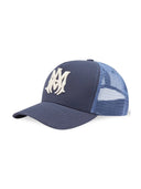 Amiri MA Trucker Hat Navy one-kickz