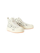 Amiri Old English Court High Tops White / Black one-kickz