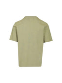 Amiri Olive Green Logo Stencil T-Shirt one-kickz