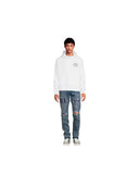 Amiri White & Black Arts District Logo Hoodie white one-kickz