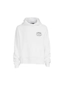 Amiri White & Black Arts District Logo Hoodie white