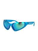 BALENCIAGA BLUE CAT-EYE SUNGLASSES Balenciaga One Kickz