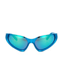 BALENCIAGA BLUE CAT-EYE SUNGLASSES one-kickz