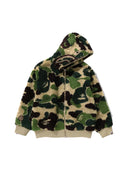 BAPE ABC Camo Boa Shark Relaxed Fit Hoodie Green one-kickz