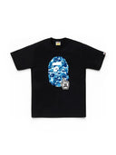 BAPE ABC Camo Online Tee FW23 Black/Blue one-kickz