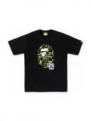 BAPE ABC Camo Online Tee FW23 Black/Green one-kickz
