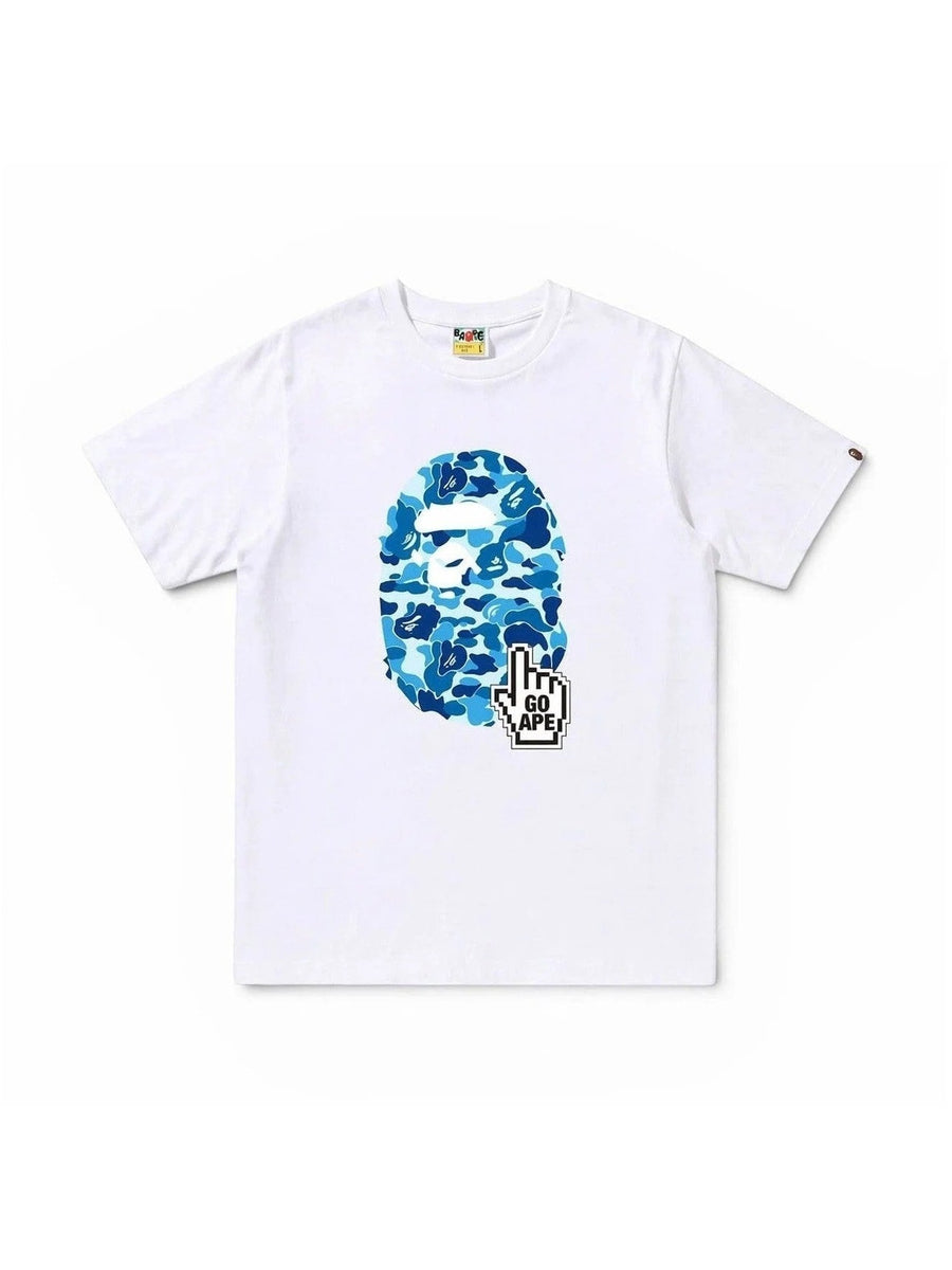 BAPE ABC Camo Online Tee (FW23) White/Blue