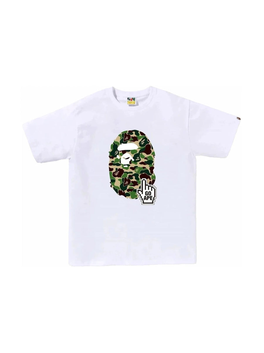 BAPE ABC Camo Online Tee (FW23) White/Green
