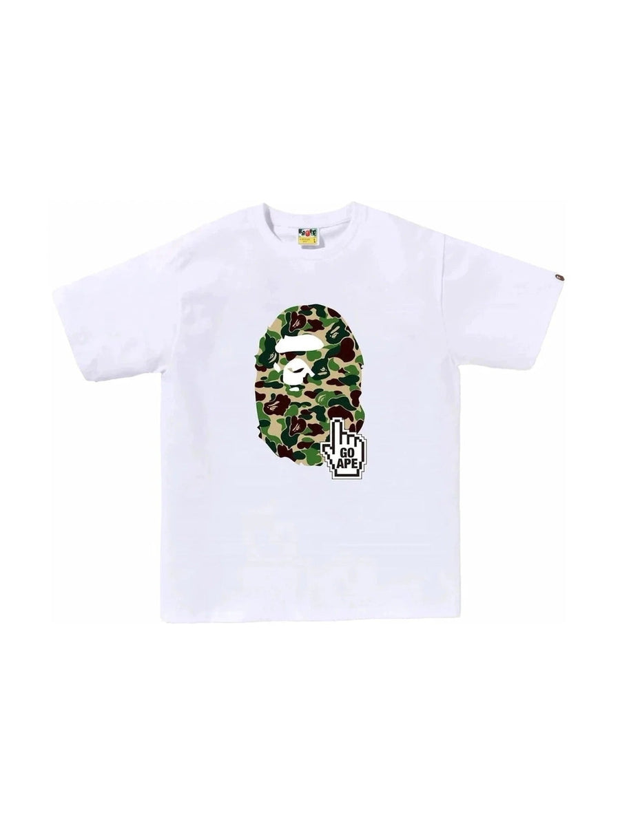 BAPE ABC Camo Online Tee (FW23) White/Green