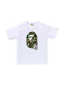 BAPE ABC Camo Online Tee FW23 White/Green one-kickz