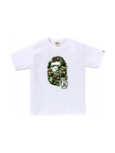 BAPE ABC Camo Online Tee FW23 White/Green one-kickz