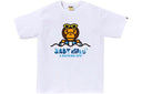BAPE Abc Camo Baby Milo Float Summer Tee White