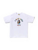 BAPE Art Camo College Tee White one-kickz