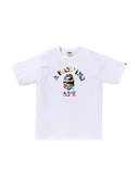 BAPE Art Camo College Tee White one-kickz