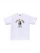 BAPE Art Camo College Tee White one-kickz