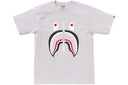 BAPE Cotton Shark Head T-Shirt Gray
