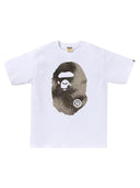 BAPE High Tone Bleach Big Ape Head Tee White one-kickz