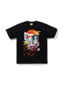 BAPE Japan Culture Ape Head Tee FW23 Black one-kickz