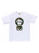 BAPE Jewels Baby Milo Logo Tee White one-kickz