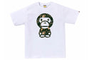 BAPE Jewels Baby Milo Logo Tee White