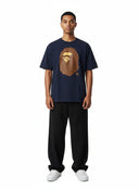 BAPE Navy Big Ape Head T-shirt one-kickz