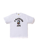BAPE Patchwork College Tee White one-kickz